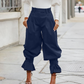 🎈✨ 50% KORTING! Stop met het wurmen in skinny jeans! Deze geplooide damesbroek met ballonpijpen en schattige ruches geeft je benen de vrijheid die ze verdienen – elastische taille, luchtige pasvorm, en een retro look die alle hoofden laat draaien!