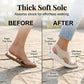 Ademende gebreide plateausandalen voor dames