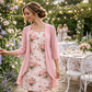 🌸 50% Korting! 2-Delige Jurkset ✨ Elegant & Slank