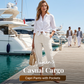 ⏳Tijdelijke aanbieding⏰Casual cargo-capri voor dames – Praktische zakken, comfortabele pasvorm, veelzijdige stijl 🌟