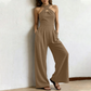 📢📢40% KORTING !! ⏰Elegante jumpsuit met gekruiste halternek