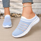 Ademende mesh-sneakers voor dames, zonder veters