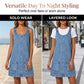 Casual denim overgooierjurk voor dames