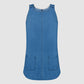 Casual denim overgooierjurk voor dames