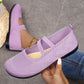 Ademende Fly Knit-instappers voor dames