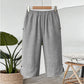 Ademende, casual capribroek voor dames voor de zomer