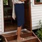 Ademende, casual capribroek voor dames voor de zomer