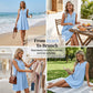 👗 TIJDELIJKE AANBIEDING: 50% KORTING! 💥 Luchtige, casual zomerjurk – met geborduurde V-hals, kreukvrij, veelzijdig ✨