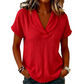 ⌛50% korting op de laatste dag – Zomerse gebreide T-shirt voor dames met losse pasvorm