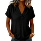 ⌛50% korting op de laatste dag – Zomerse gebreide T-shirt voor dames met losse pasvorm