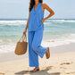 Effortless Summer V-Neck Lounge Set