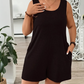 👗 TIJDELIJKE AANBIEDING: 50% KORTING! 💥 Mouwloze jumpsuit voor dames in grote maten met zakken – soepel vallend, comfortabel, veelzijdig ✨