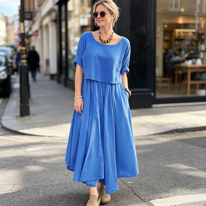 Moeiteloze zomerse tweedelige rokenset – Moeiteloze zomerse set ✨