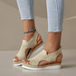 Casual, ademende plateausandalen voor dames