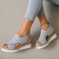Casual, ademende plateausandalen voor dames