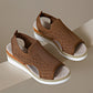 Casual, ademende plateausandalen voor dames