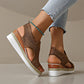 Casual, ademende plateausandalen voor dames