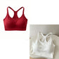 G geribbeld crop-tanktop met racerback