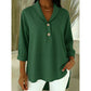 Damesblouse met sjaalkraag en knopen aan de voorkant