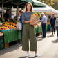 👖Cropped cargobroek met wijde pijpen voor dames – Straatstijlbroek met hoge taille ✨