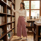 👖Cropped cargobroek met wijde pijpen voor dames – Straatstijlbroek met hoge taille ✨