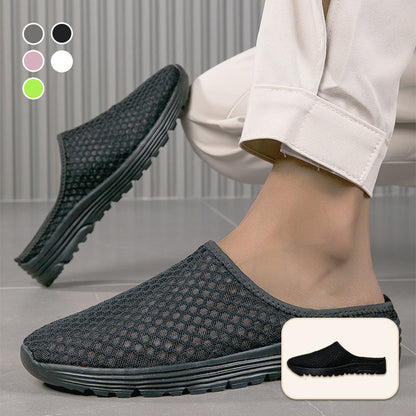 Casual, comfortabele en ademende slippers van mesh