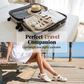 Ademende, comfortabele sandalen met sleehak