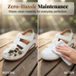 Ademende, comfortabele sandalen met sleehak