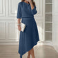 🔥50K+ VERKOCHT⏰ 50% KORTING👗 Tweedelige rokset, schouderloze top + asymmetrische rok