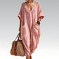 Zomerse, ruimvallende jumpsuit met V-hals voor dames