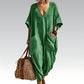 Zomerse, ruimvallende jumpsuit met V-hals voor dames