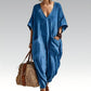 Zomerse, ruimvallende jumpsuit met V-hals voor dames