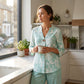 Casual 2-delige set met V-hals voor dames