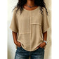 Minimalistische casual blouse voor dames