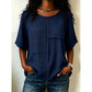 Minimalistische casual blouse voor dames