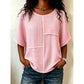 Minimalistische casual blouse voor dames