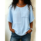 Minimalistische casual blouse voor dames