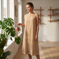 👗 Comfortabele Mouwloze Jurk – Losvallende Pasvorm met Flatterende Zomerlook ✨