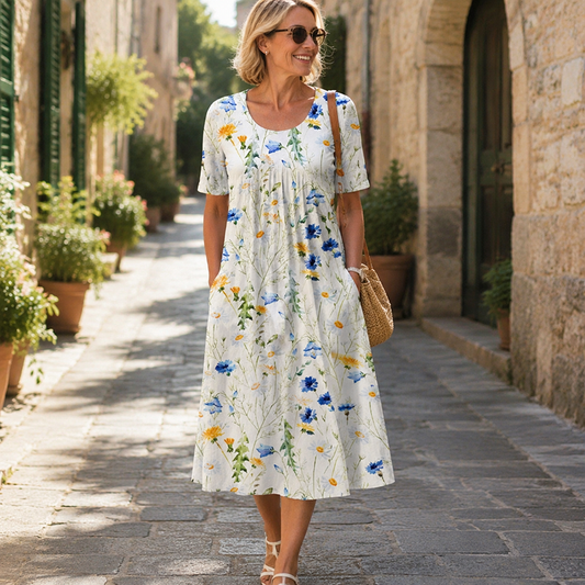 👗 Casual bloemenprintjurk voor dames