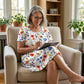 👗 Casual bloemenprintjurk voor dames