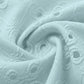 Damesvest met halflange mouwen, gaasbreisel en ruches