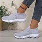 Ademende wandelschoenen voor dames (slip-ons)