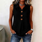 Zomerse mouwloze blouse met knopen voor dames