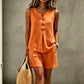 Casual tweedelige zomerse outfit voor dames