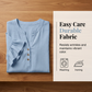 👔 Veelzijdige blouse met korte mouwen en V-hals — Lichtgewicht en ademend