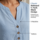 👔 Veelzijdige blouse met korte mouwen en V-hals — Lichtgewicht en ademend