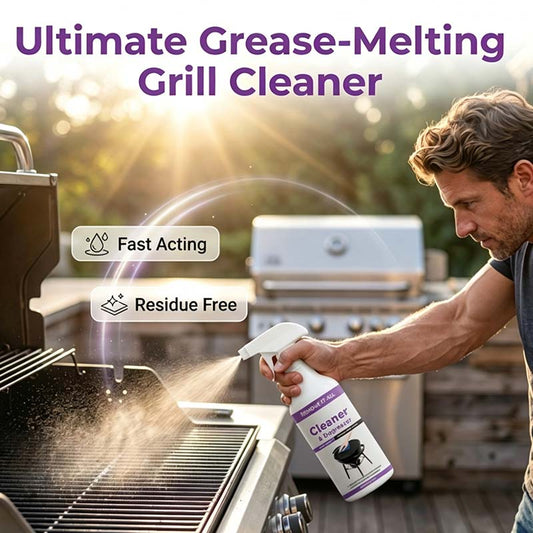 🍖🔥50% KORTING – Krachtige grillreiniger en ontvetter – Vet verdwijnt binnen enkele seconden! | Geen geschrob, geen gedoe | Onmisbaar voor het barbecueseizoen 🧽✨