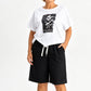 Casual tweedelige zomerse shortset voor dames