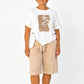 Casual tweedelige zomerse shortset voor dames