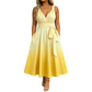 🥳 TOP TREND 2026 👗 Verloop Jurk met V-hals –Elegante pasvorm & luchtige zomerstijl🌸